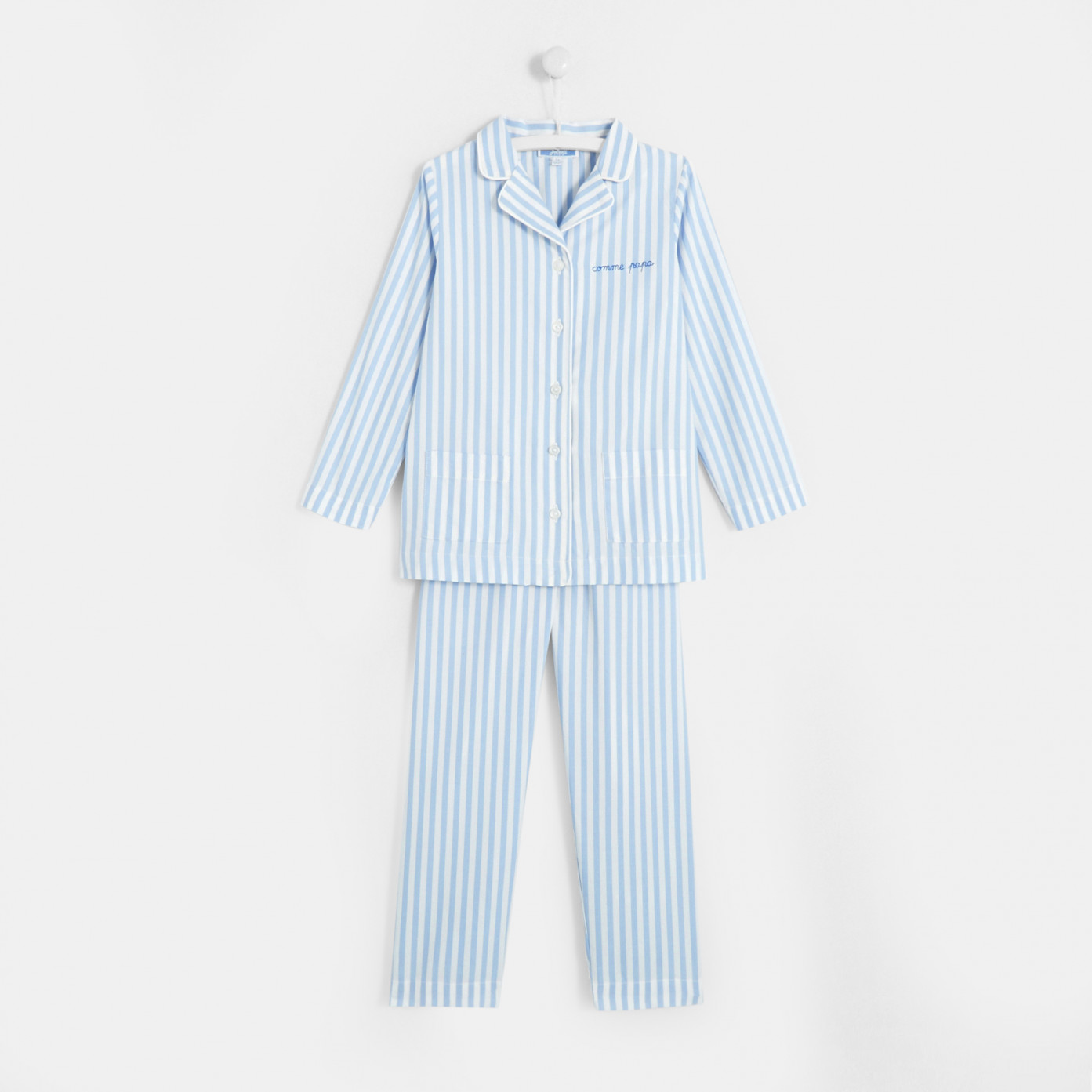 Pyjama à rayures enfant garçon