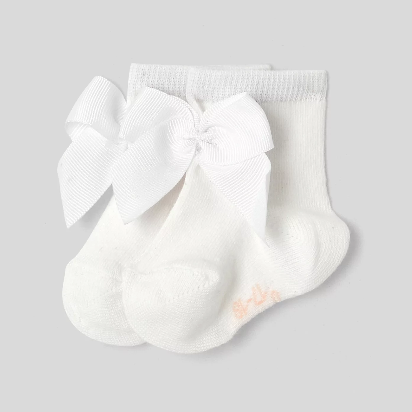 Baby girl bow socks