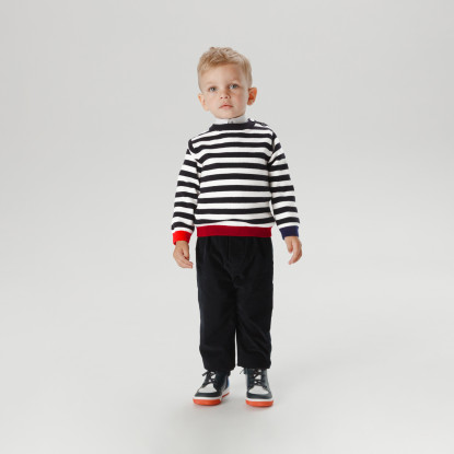 Mazuļu jūrnieku stila džemperis zēniem