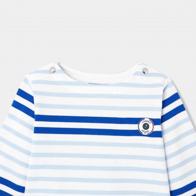 Mazuļu jūrnieku stila T-krekls zēniem