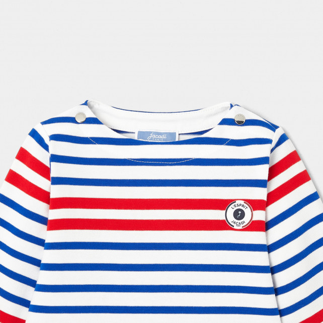 Mazuļu jūrnieku stila T-krekls zēniem