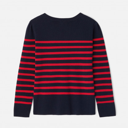 Meiteņu jūrnieku stila džemperis