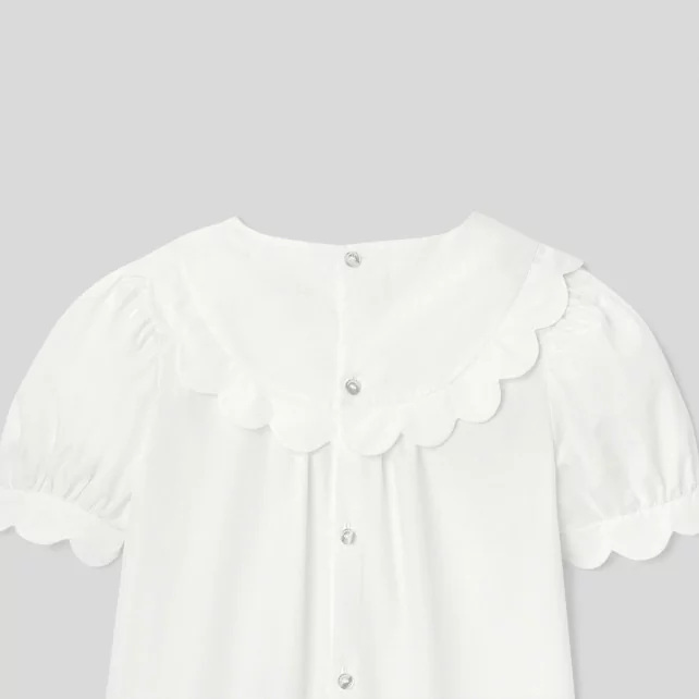 Girl poplin blouse