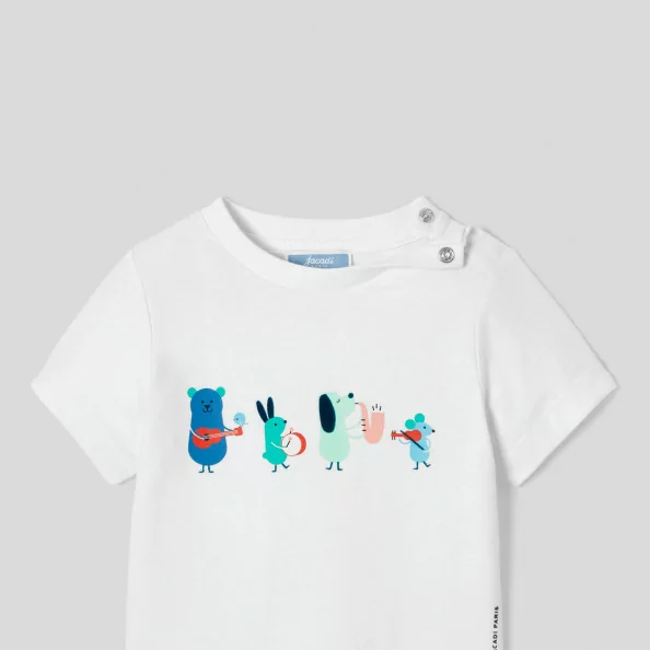Mazuļu T-krekls ar īsām piedurknēm zēniem