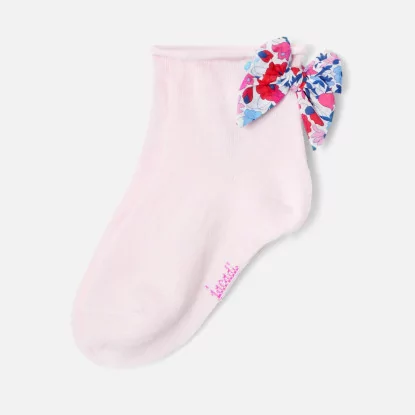 Girl socks with Liberty bow