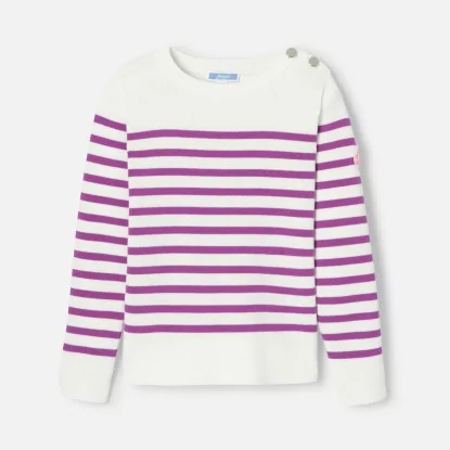 Meiteņu jūrnieka stila džemperis